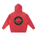 Snow Wash Fleece Oversize Hoodie